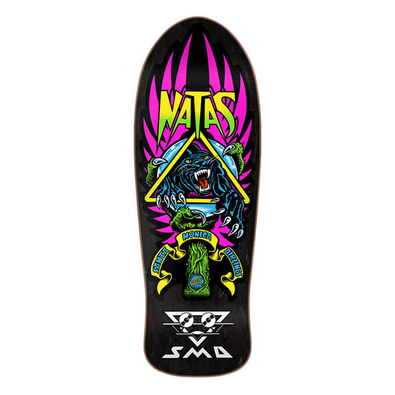 Natas Panther Lenticular Santa Cruz Reissue Skateboard Deck 10.538in