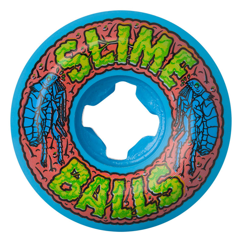 Slimeballs 53mm Flea Balls Speed Balls Blue 99a Slime Balls Skateboard Wheels
