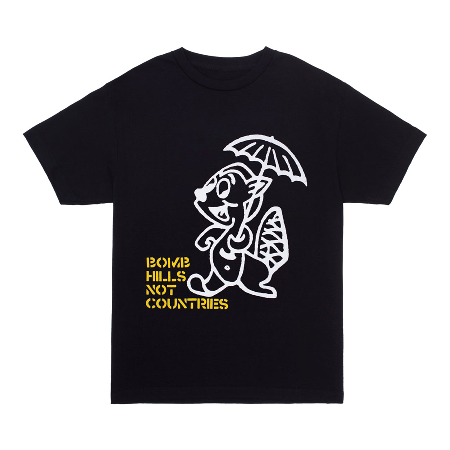 GX1000 Beaver T-Shirt - Black | Embassy Boardshop