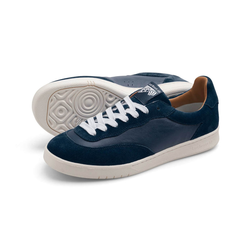 CM001 Suede/Leather Lo (Navy/White)