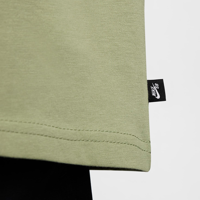 Nike SB Logo Skate T-Shirt (Oil Green)