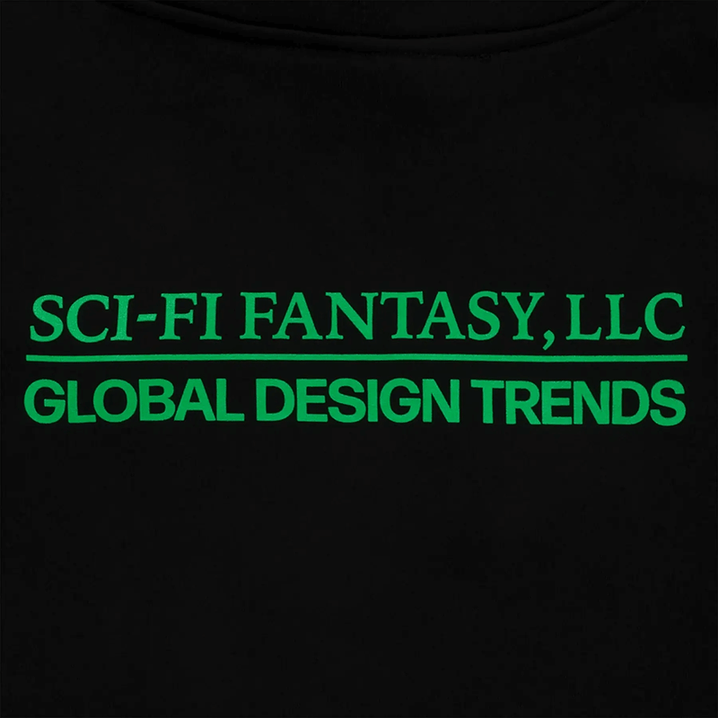 Sci-Fi  Design Trends Zip Up Hood (Black)