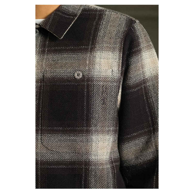 Quasi Maar Long Sleeve Button Up Shirt [Gravel]