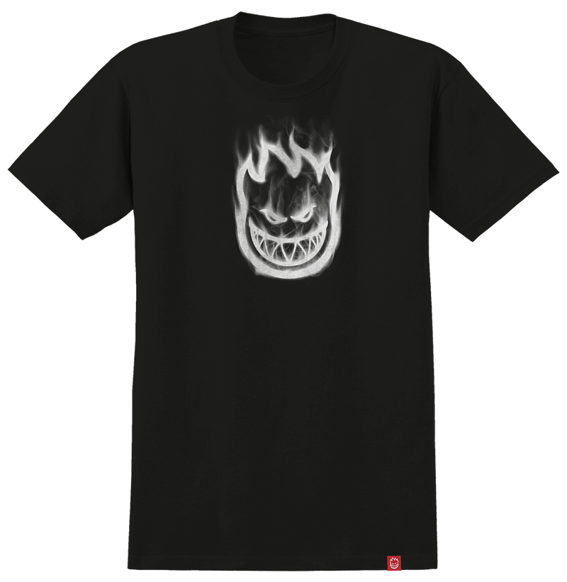 Spitfire Wheels Shirt Bighead Smoke Black/White
