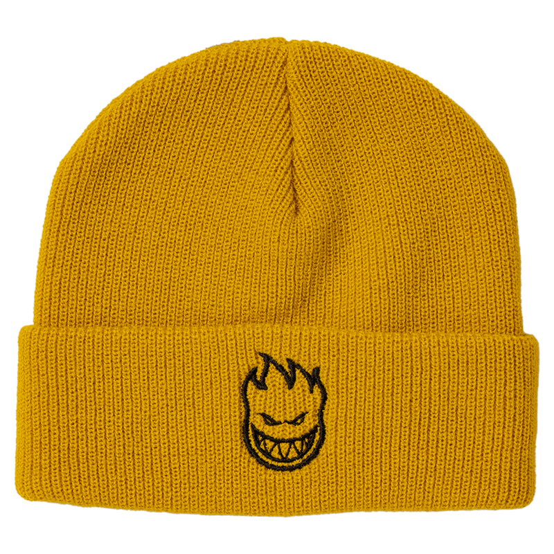 Spitfire Bighead Cuff Beanie Mustard