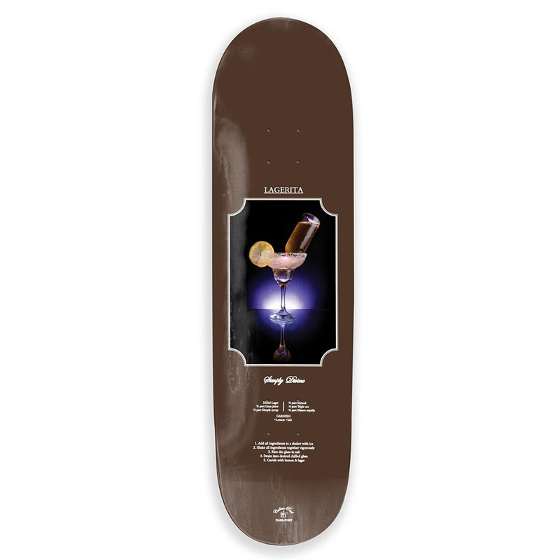 Pass~Port Skateboards Cocktail Pro Series Callum Lagerita 8.25