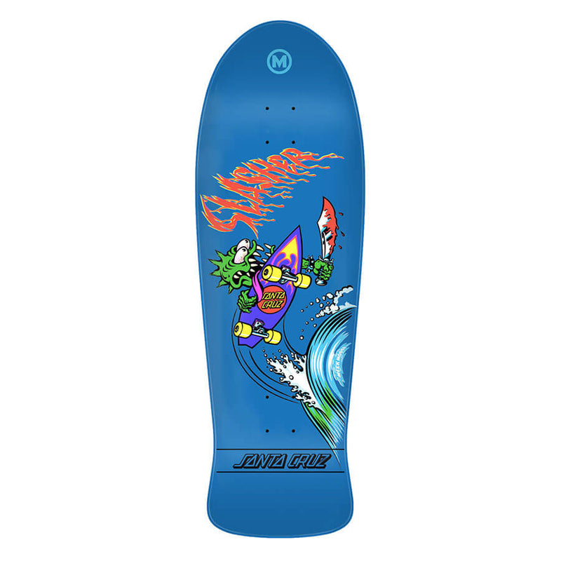 Meek OG Slasher Santa Cruz Reissue Skateboard Deck 10.1in