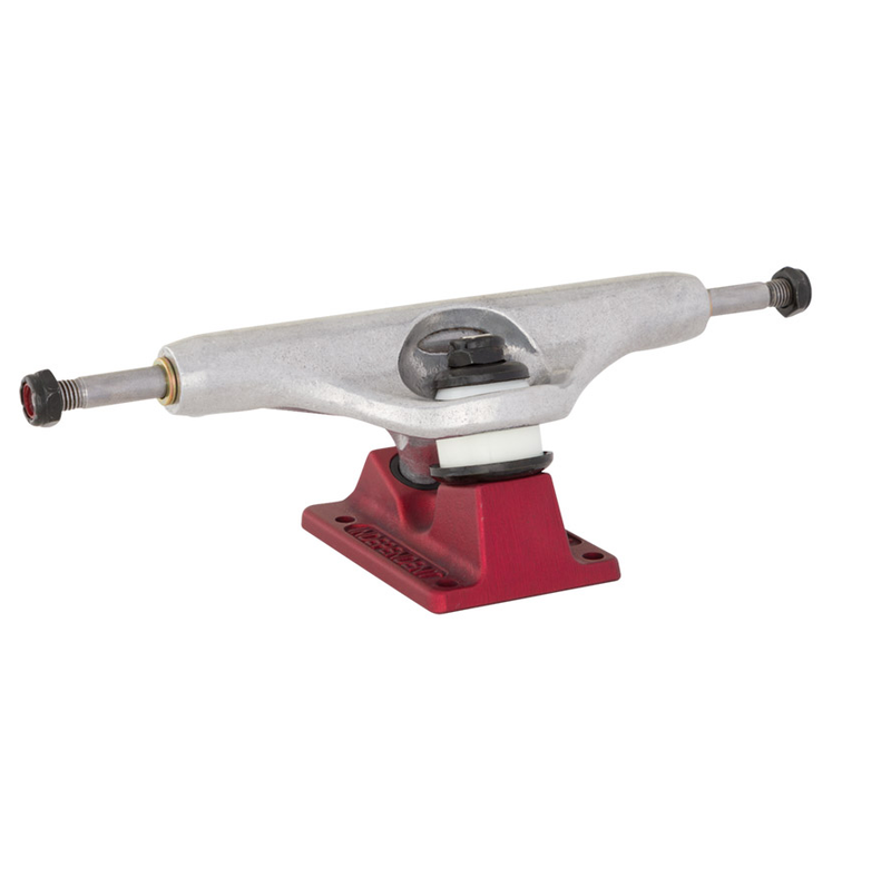 Independent  Stage 11 Hollow Delfino Silver Red Standard Trucks