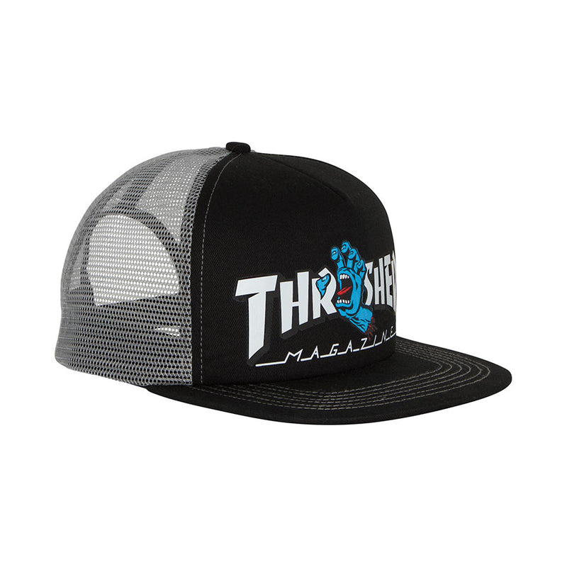 Thrasher Screaming Logo Trucker Santa Cruz Hat