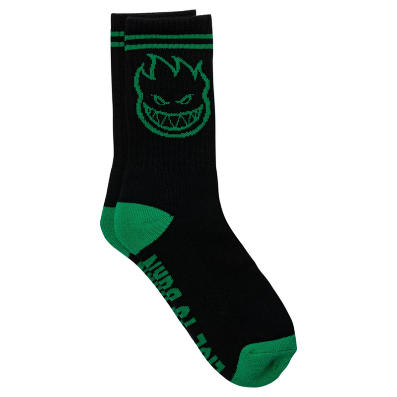 Spitfire Bighead Socks (Black/Green)