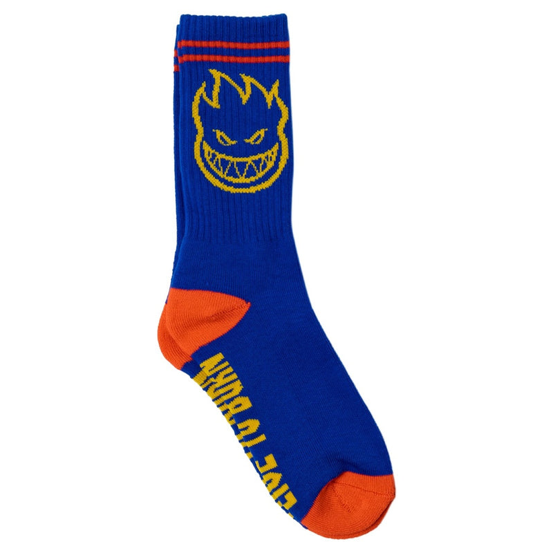 Spitfire Wheels Big Head Sock (Blue/Yellow/Red)