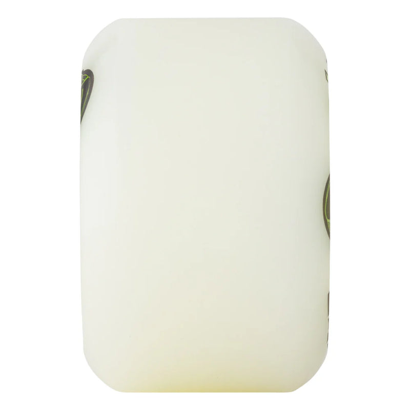 54mm Team Line Original White Yellow/Green Hardline 99a OJ Skateboard Wheels
