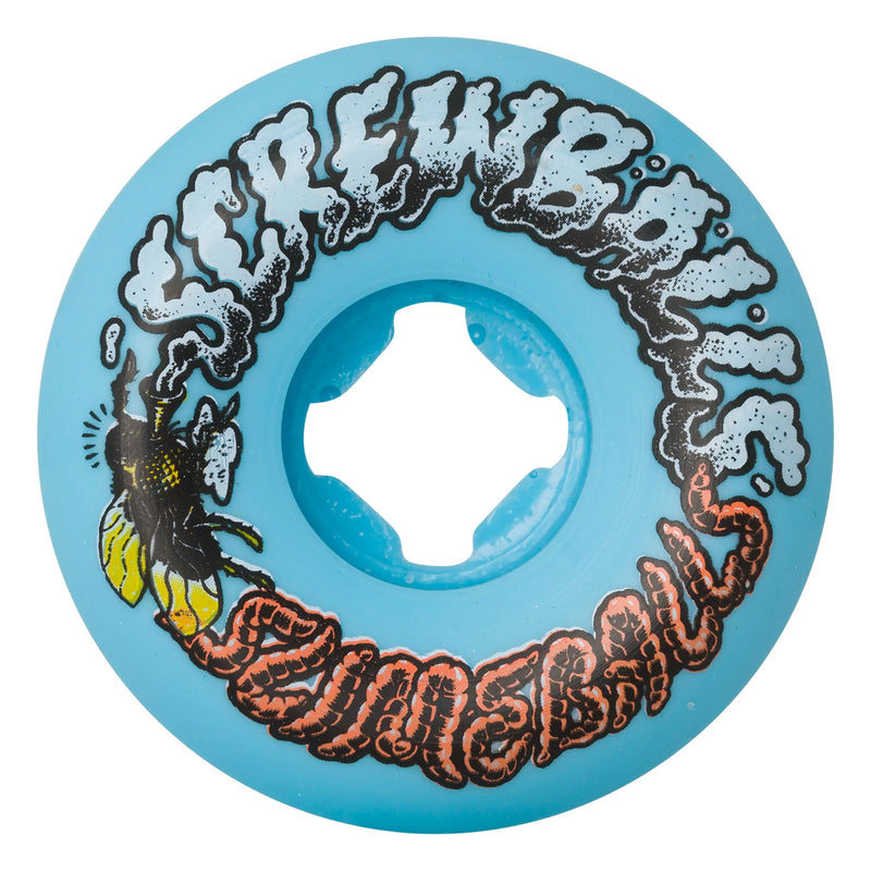 Blue skateboard Wheel