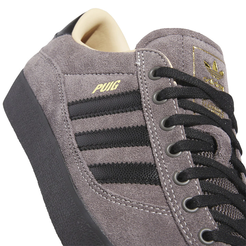 Adidas Puig Indoor Shoe (Charcoal/Black)