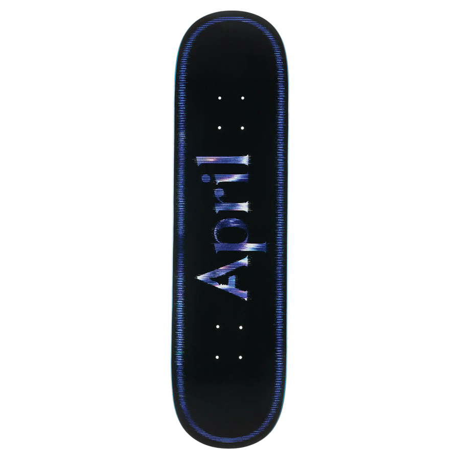 April Skateboards OG Logo Fractured Twin Tail Deck - 8.5