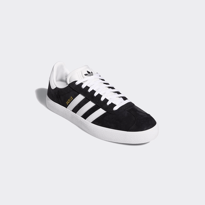 Adidas Gazelle Adv Shoes (Black/White)