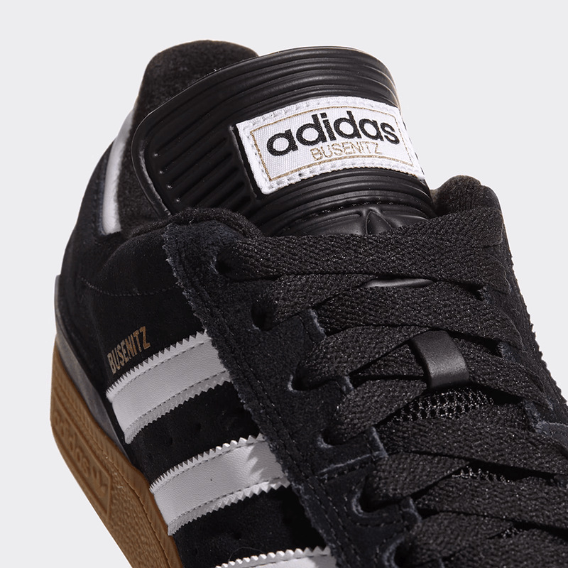 Adidas Busenitz Pro Shoes (Core Black / Cloud White / Gold Metallic)