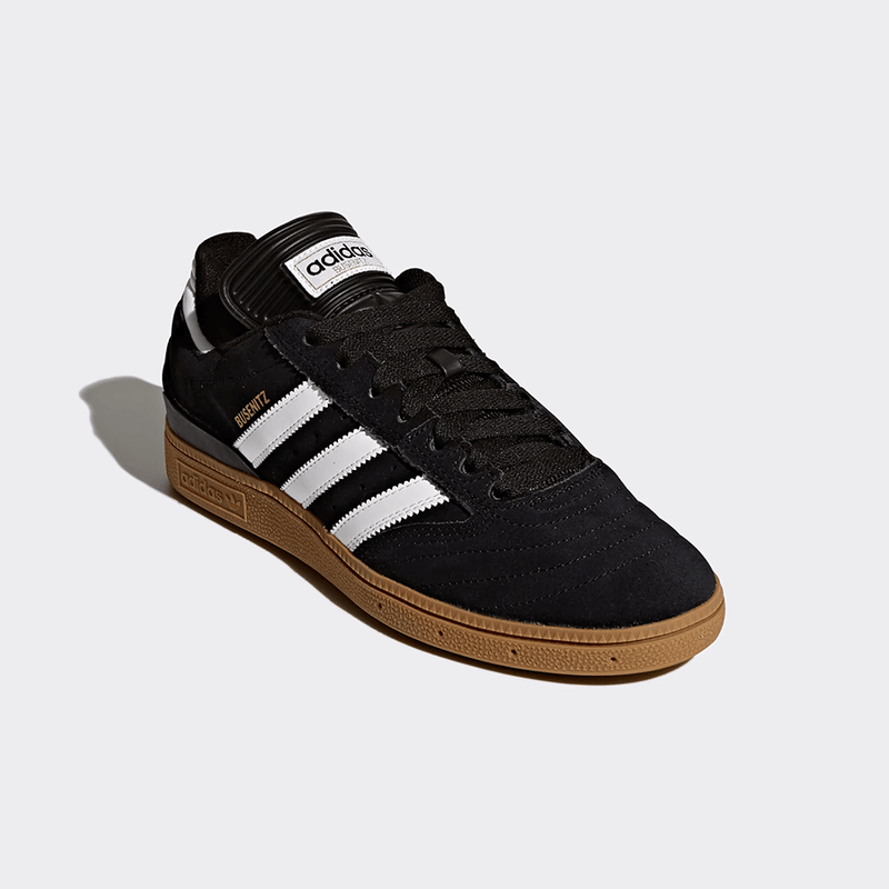 Adidas Busenitz Pro Shoes (Core Black / Cloud White / Gold Metallic)