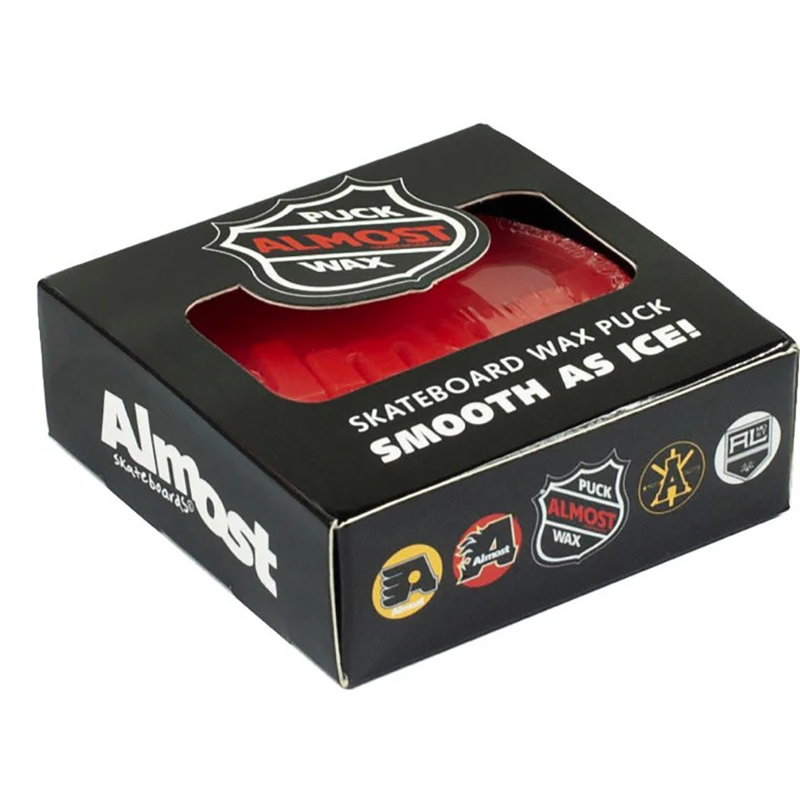 ALMOST PUCK WAX RED