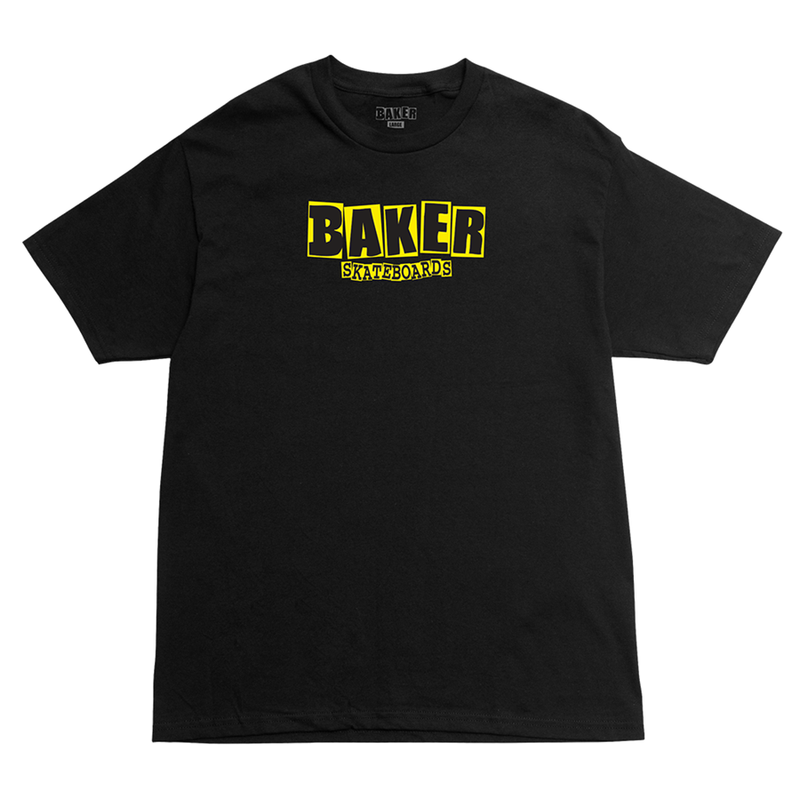 Baker Brand Logo Black/Yellow Shirt