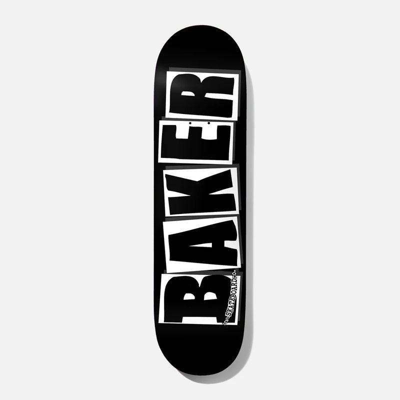 Baker Brand Logo Black/White Skateboard Deck (8.0)