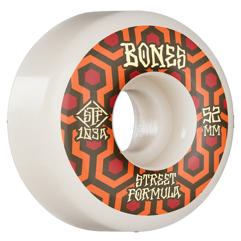 BONES STF V1 RETROS 52mm 103A 4 Pack of Skateboard Wheels