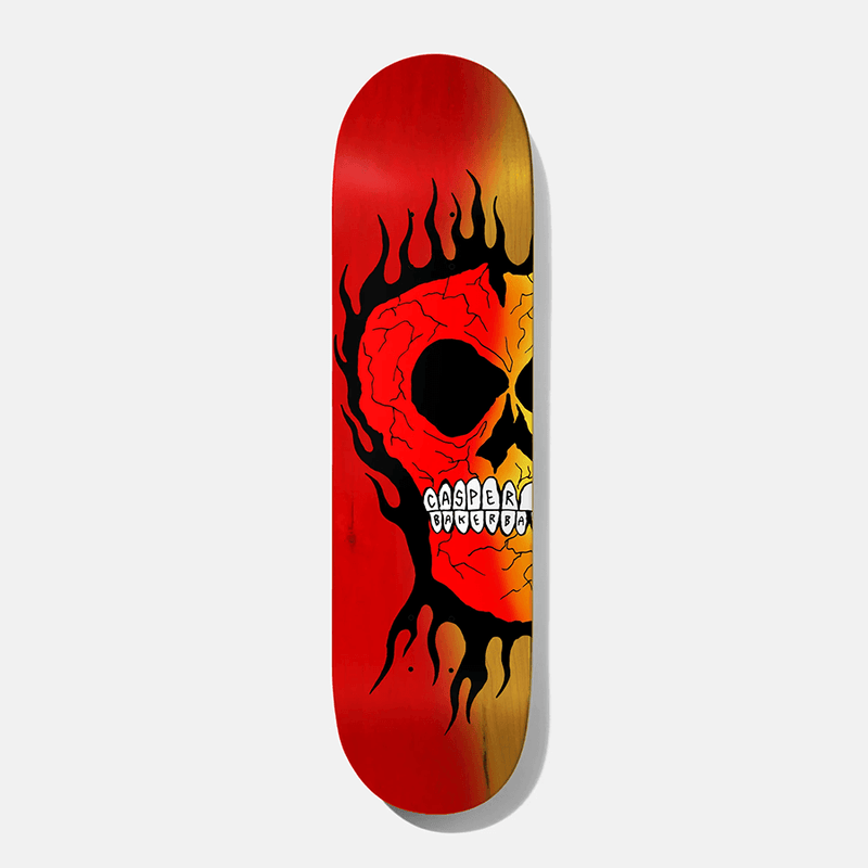 CASPER RASTA SKULL DECK B2 8.5
