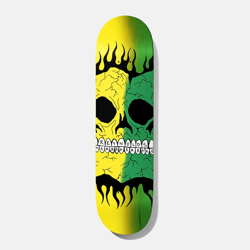 REYNOLDS RASTA SKULL DECK B2 8.38
