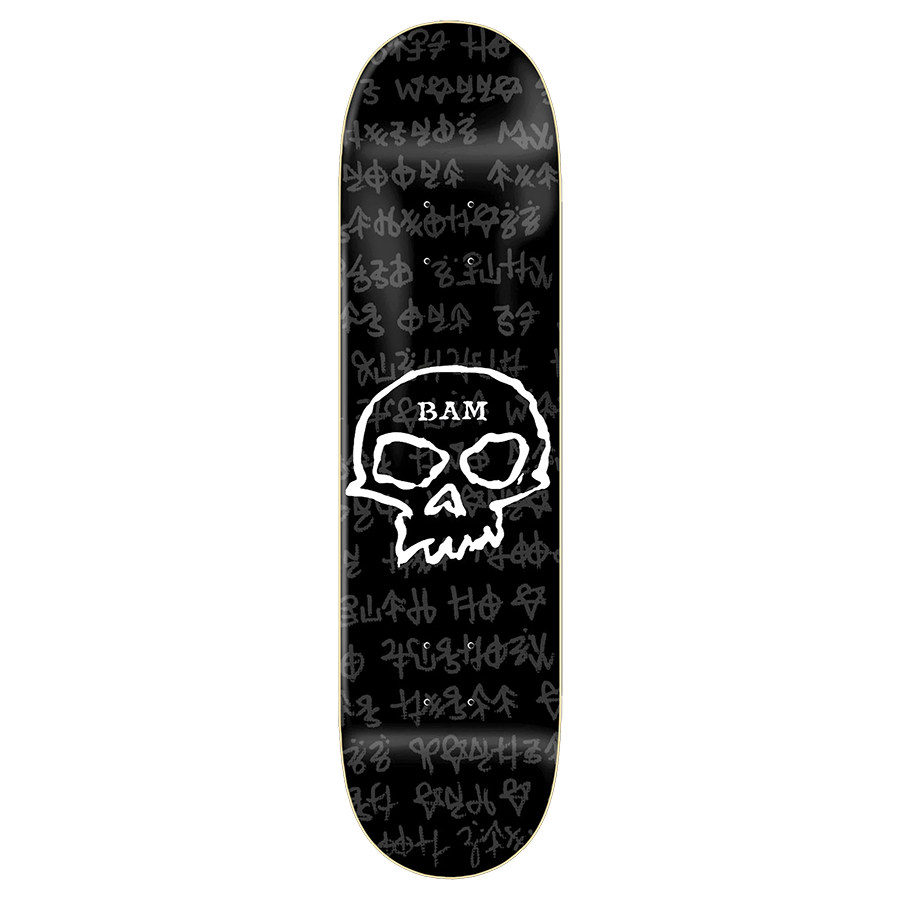 Zero Bam Margera Strigoi Skull Skateboard Deck - 8.25