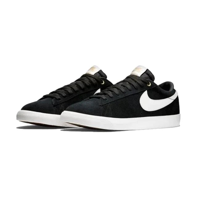 Nike SB Zoom Blazer Low Pro GT Skate Shoes (Black/White)