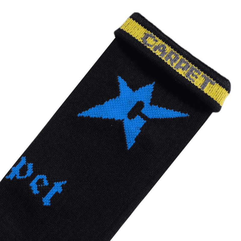 Carpet Company C-Star Sock (Black)