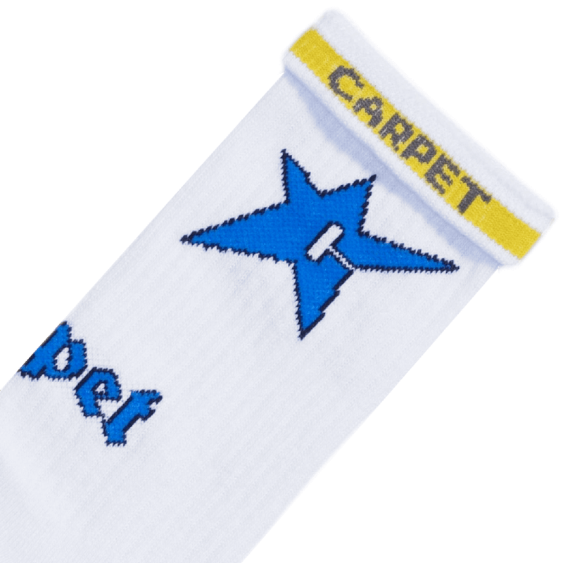 Carpet Company C-Star Sock (White)