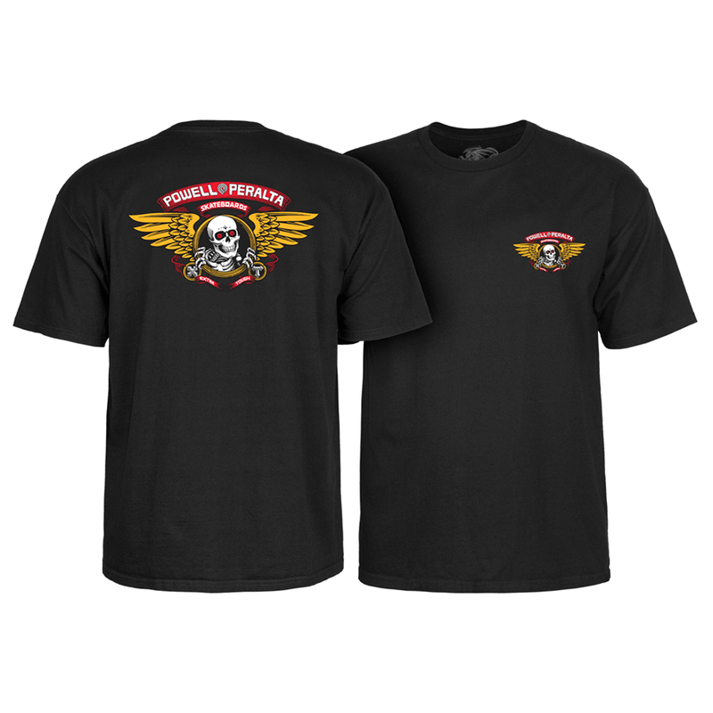 Powell Peralta Winged Ripper T-shirt - Black