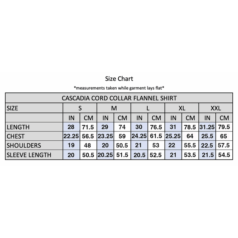 Theories Cascadia Cord Collar Flannel