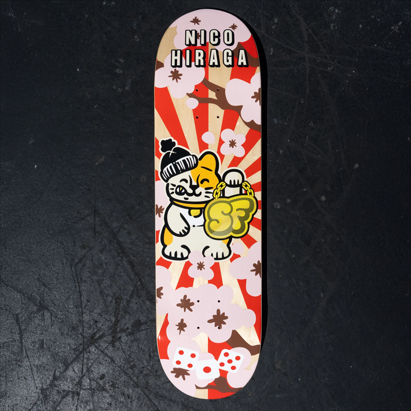 NICO HIRAGA MENEKI-NEKO DECK & PLUSHIE (8.5)