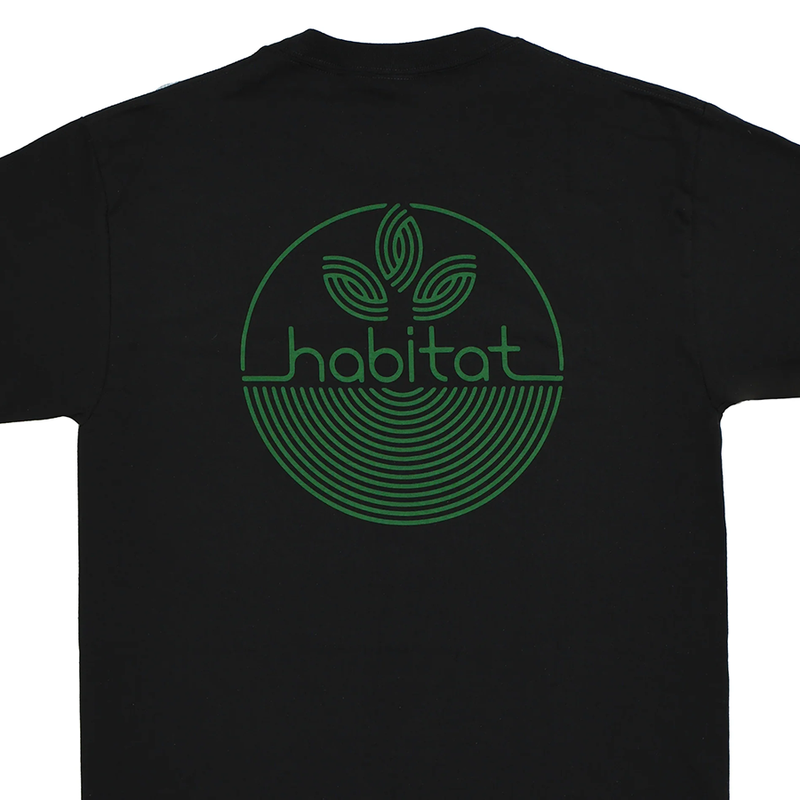 HABITAT Circle Mark Tee [Black]