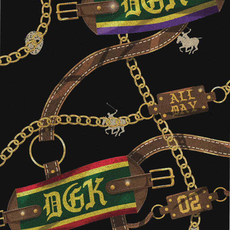 DGK DRAPED GRIPTAPE SINGLE SHEET