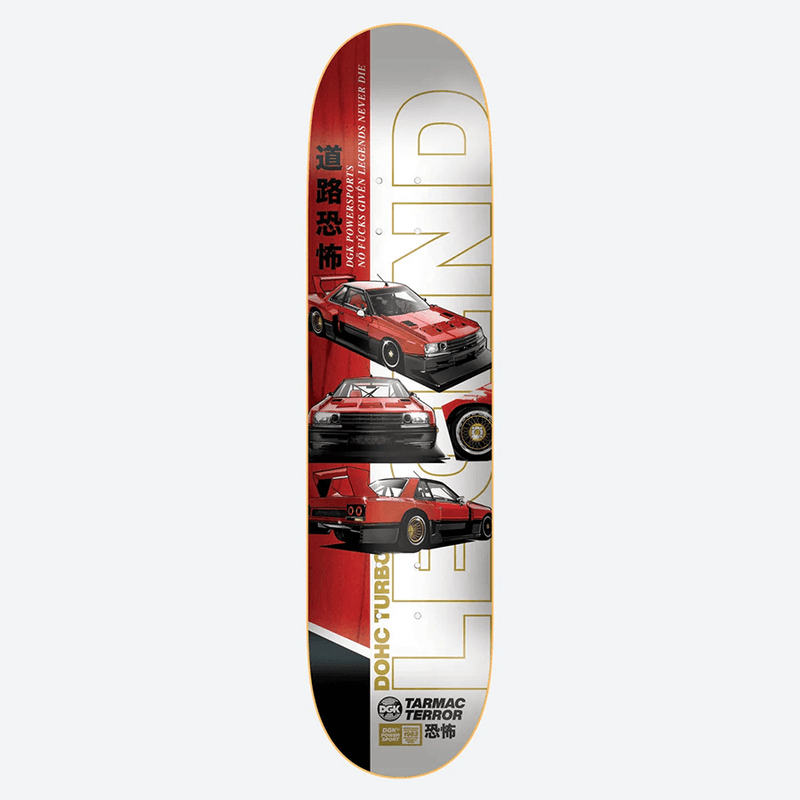 DGK Tarmac Terror Skateboard Deck 8.38