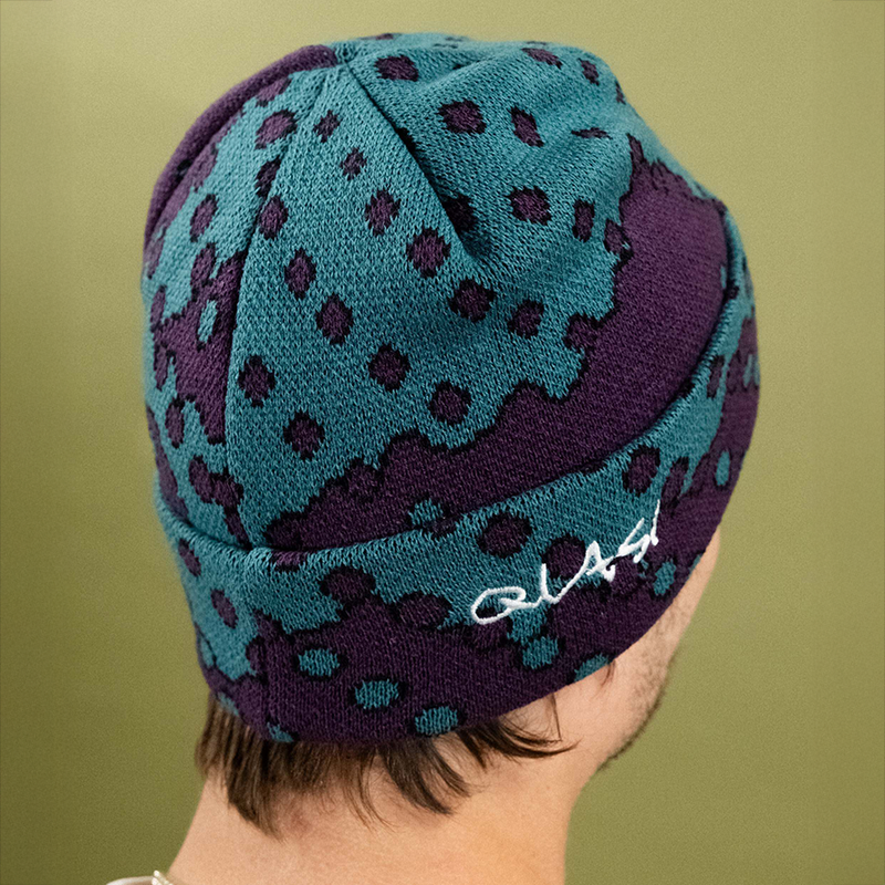 Dither Beanie [Eggplant]