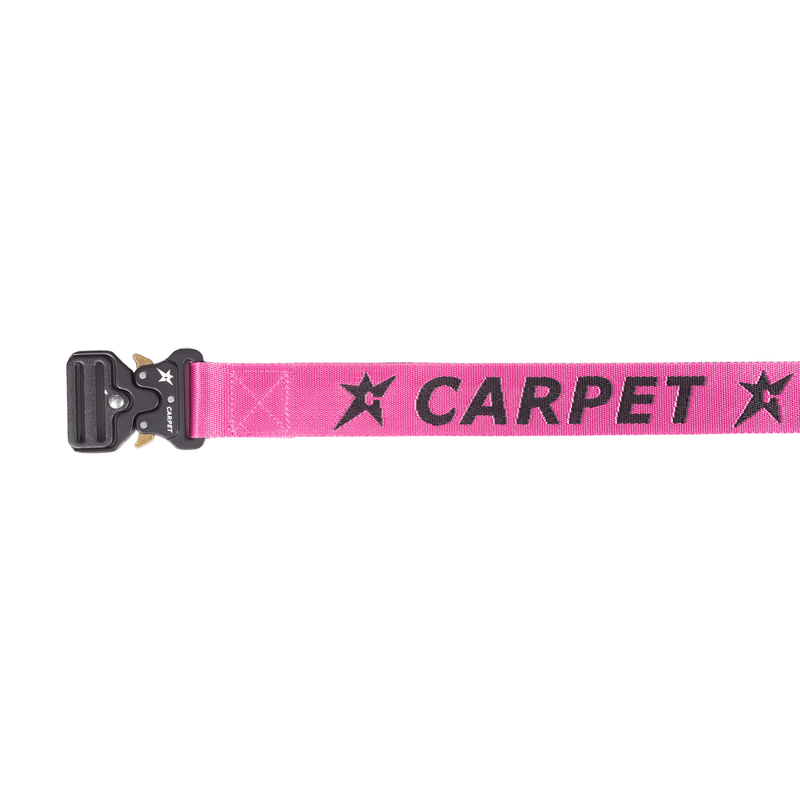 Carpet Woven Belt (Pink/Black)