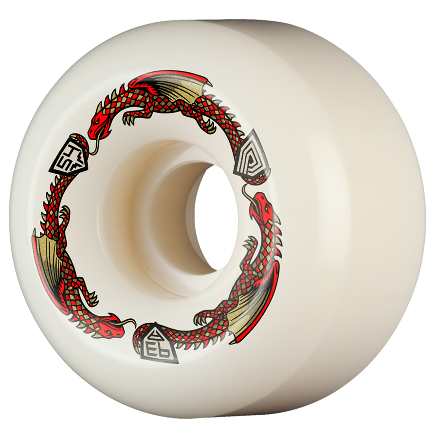 パウエル・ペラルタ POWELL PERALTA 93A WHEEL 54mm Powell Peralta 93A Dragon Formula Wheels - 54mm x 34mm (V6 Shape