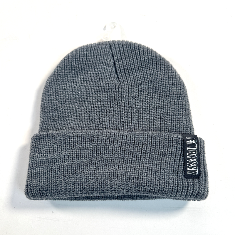 Embassy Block Logo Beanie (Charcoal)