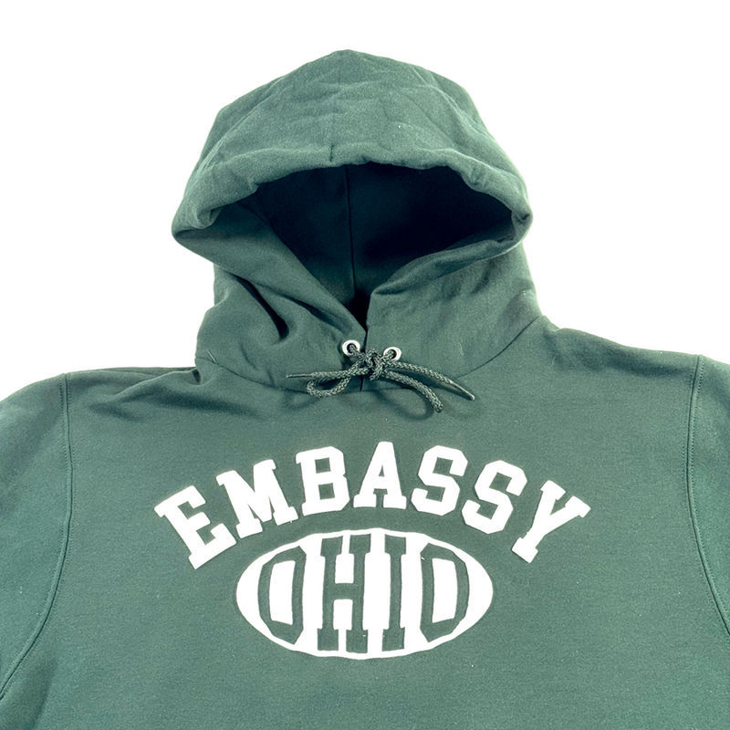 Embassy Varsity Hood (Dark Green)