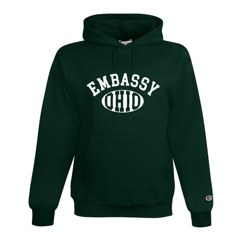 Embassy Varsity Hood (Dark Green)