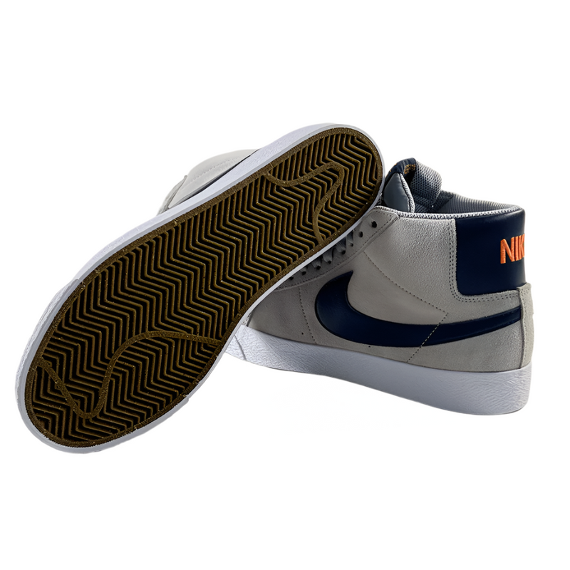 Nike SB Zoom Blazer Mid (Wolf Grey/Midnight Navy)