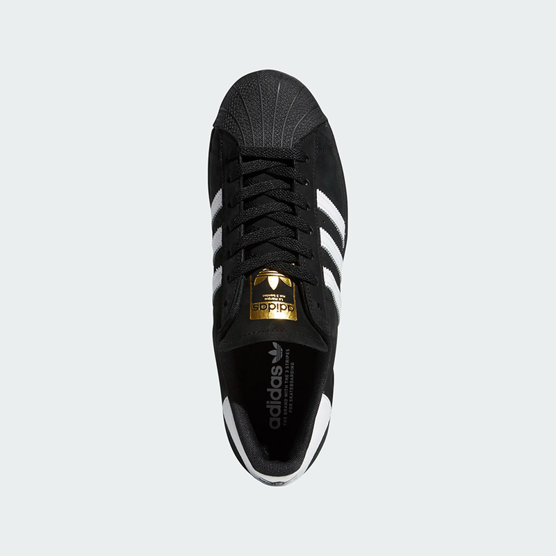 Adidas Superstar ADV (Black/White/Gold)