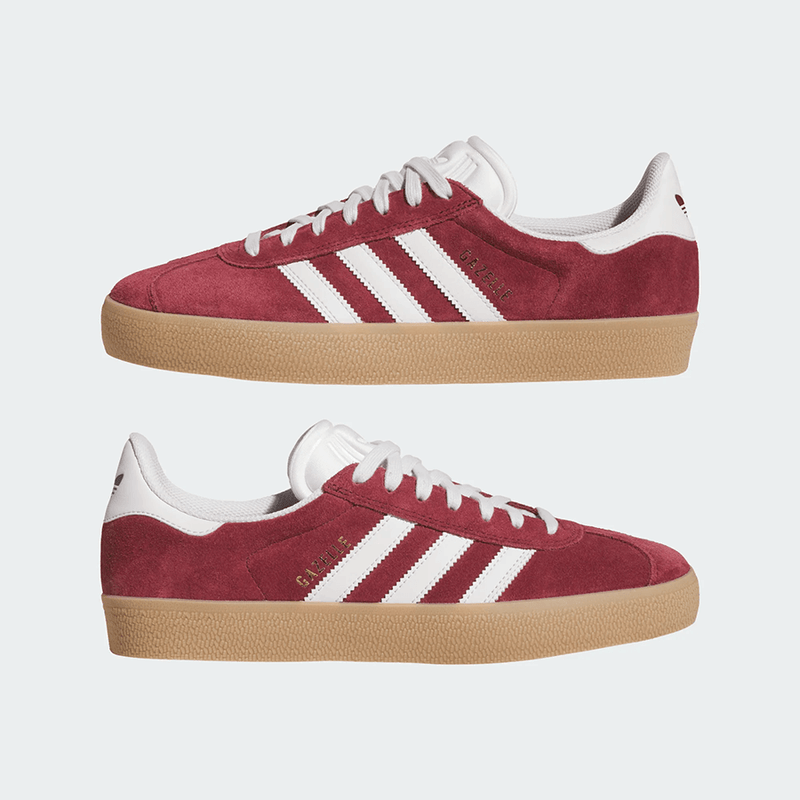 Adidas Gazelle Adv Shoes (Red/White)