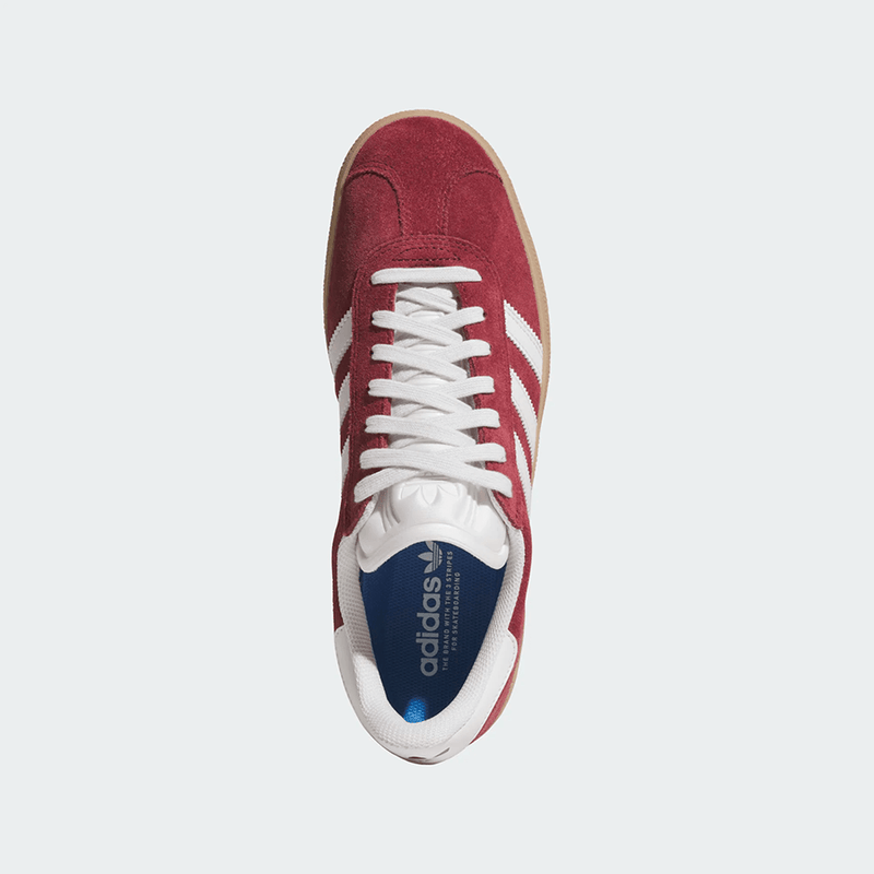 Adidas Gazelle Adv Shoes (Red/White)