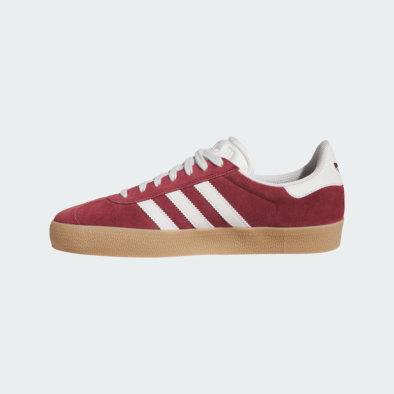 Adidas Gazelle Adv Shoes (Red/White)