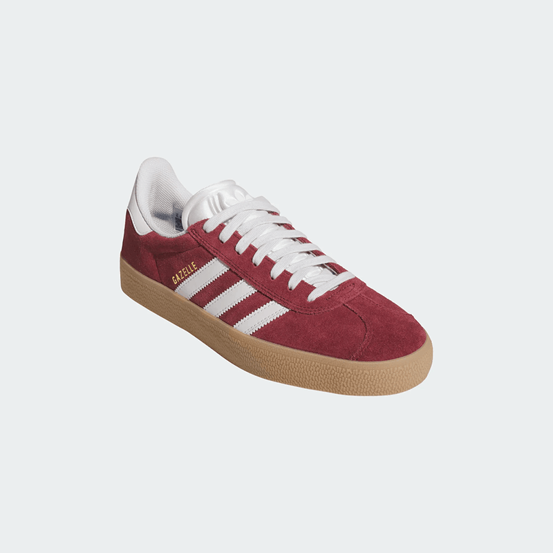 Adidas Gazelle Adv Shoes (Red/White)
